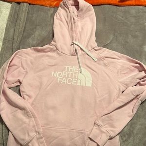 PINK NORTH FACE SWEATER